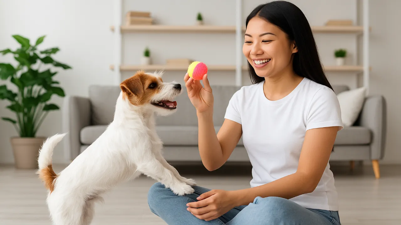 teknik dasar melatih anjing